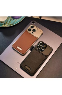 Aluminum alloy leather phone case