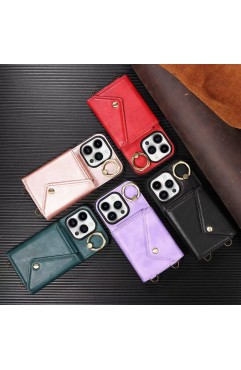 Leather bag phone case